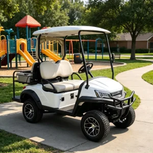 4 Seater Electric Golf Cart Lifted 72V Lithium DOT Approved for US Hunting and Ranch with Heavy Duty Chassis