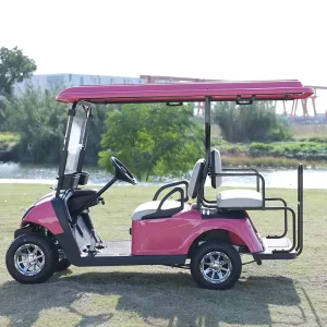 4 Seater Electric Golf Cart Lithium Battery 72V Club Sightseeing Car