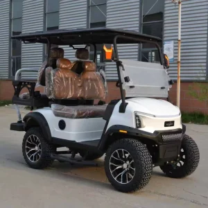 4 Seater Electric Golf Cart Powerful Climbing Performance Long Range Certified Chinese Manufacturer Custom Design Support
