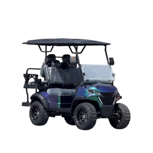 4 Seater Electric Golfwagen Golf Cart with 60V Battery Custom Body Color Long Life New Condition CE & DOT Certified