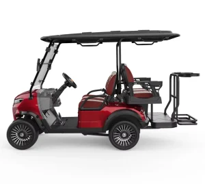 4 Seater Lightweight Electric Golf Cart Multi colored Golf Cart with Multimedia System