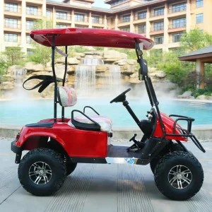 4 Seater Lithium Battery Electric Golf Course Golf Cart with CE Certification