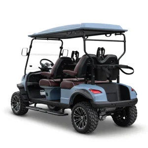 4 Seater New Luxury Leather Seat Golf Carts Electric Buggy Carts From China Factory Golf Cart Lithium Battery Vehicles Carts