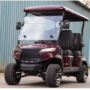 4 Seater Off Road Electric Golf Cart Curtis Controller CE Certified Short Distance Friendly Neighborhood Vehicle