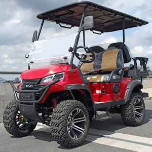4 Seater Sightseeing Electric Golf Cart Utility Battery Operated Easy Go Golf Cart for Family and Hunting