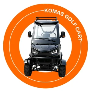4 Seater White Golf Cart with CE Certification Long Range Off Road Electric Golf Carts