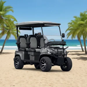 4 Seats Golf Car Lithium Battery Operated New energy Off Road Custom Electric Golf Cart