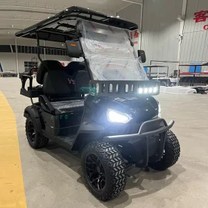 4 Wheel 48V Electric Golf Cart with 2+2 Seats >80km Range CE Certified