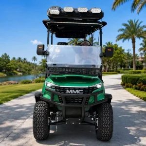 4 Wheel Drive Off Road Electric Golf Cart All Terrain Tires Lithium Battery 6 Seater 4/5/7.5KW Motor 70-90km Golf