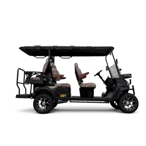 4 Wheel Mini Electric Golf Cart 48v Battery 3 4 Seats 30 50km/h 90km Range CE Certified