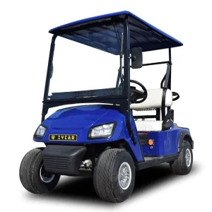 4 Wheels 2 Seats Seated Electric Golf Push Pull Cart Golf Trolley Germany Golf Trolley for Outdoor