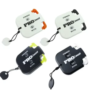 4 color Plastic Durable Golf Mini Portable Score Counter Zero Returnable Two Digit Score Holder Key Chain Golf Accessories