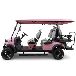4+2 Electric Golf Carts Off Road Street Legal 48V 72V Lithium Battery Karts Car Buggy 6 Seater Electric Golf Carts