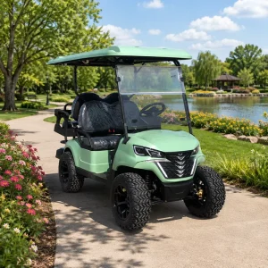 48V 5KW 5 6 Seater CE Certified Electric Golf Cart for Hotel Resort Tourist Transport
