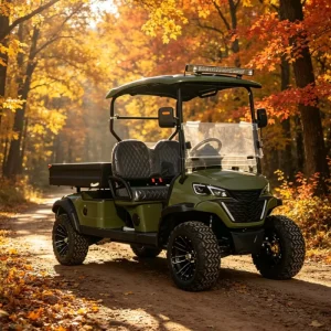 48Volt Electric Golf Cart with Rear Compartment Customized 2 Seats Golf Trolley Cart Electric Buggy Car