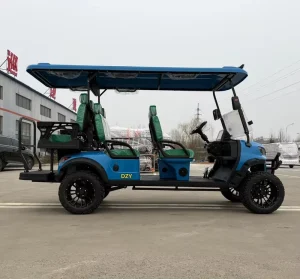 48v Mini Electric Golf Cart 5-6 Seaters 30-50Km/h 90km Range CE Certified