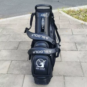 5/14-Divider Lightweight Waterproof PU Leather Golf Stand Bag for Women