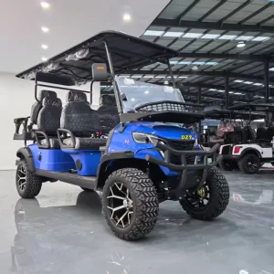 5-6 Seaters Electric Golf Classic Vintage Golf Cart Customized Carts 30-50Km/h 90km