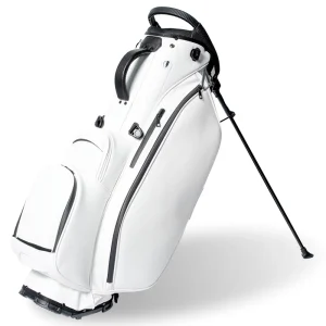 5-Way PU Golf Stand Bag with Multiple Pockets