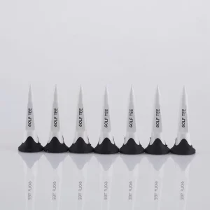 50mm 62mm 73mm 83mm Two-color Custom Tow-side Logo Golf Tee Custom Color of Top Plastic Golf Tee