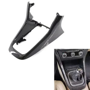 5K0863680B81X Interior Car Central Console DSG Gear Shift Knob Outer Frame Cover Replacement for Volkswagen Golf 6 MK6