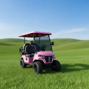 5KW 4 Seater Electric Golf Cart 48V Battery CE Certified Aluminum Wheels Long Range for Golf Courses