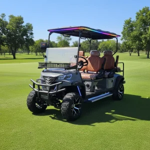 5KW Motor 72V Lithium Battery 4 Seater CE Certified 30 50Km h Customizable Electric Golf Carts for Golf Courses and Scenic Areas
