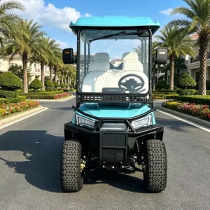 5KW Motor 72V Lithium Battery 6 Seater CE Certified Electric Golf Cart for Golf Courses and Scenic Areas