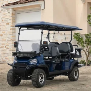 6 Seat Electric Golf Cart G70 Quiet Eco Friendly for Resorts Campuses Communities