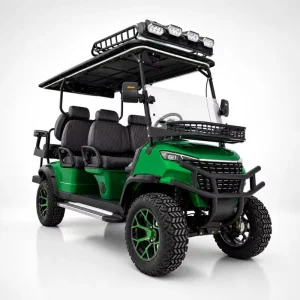 6 Seater Electric Golf Buggy Executive Club VIP Transportation 12 Inch Road Tire Aluminum Wheels Utility Golf Cart 4 5 7.5KW AC