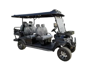 6 Seater Electric Golf Cart High Ground Clearance Off Road Model Outdoor Leisure Sightseeing Cart Free Worldwide Shipping
