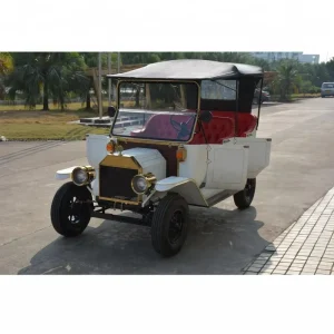 6 Seater Electric Golf Carts Tourist Vintage Vehicle
