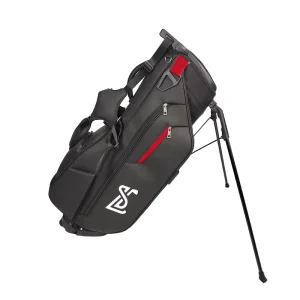 6 Top Dividers Premium PU Leather Portable Golf Bag Durable Golf Stand Bag