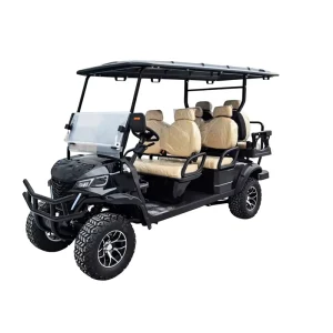 6-seat Off-road Electric Golf Cart 30-50Km/h Speed 50-70km Range for Golf Course Grassland Campground Sightseeing