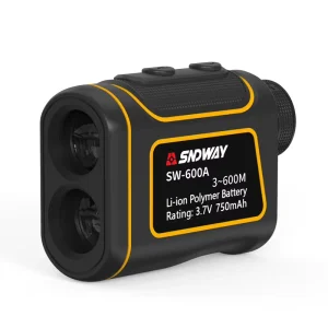 600m Distance Speed Meter Telescope Laser SNDWAY SW 600A Golf Rangefinder 6.0x Magnification IP54 for Distance Measurement