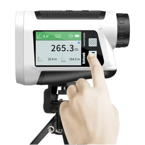 600m Golf Data Analyzer Laser Rangefinder Portable Pulse Vibration Target Lock Range Finder for Golf