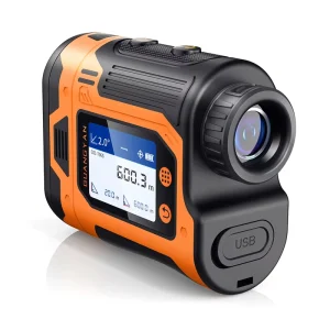 600m Sport Real speed Digital Laser Distance Meter with 0.1M Accuracy IP65 Protection Golf Laser Rangefinder & Telescope