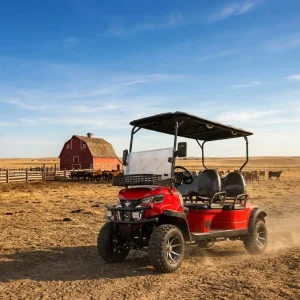 60V 4.0kW Electric Golf Cart 4 Person Resort Hotel Club Car Lithium Battery Optional 80km Range OEM Factory