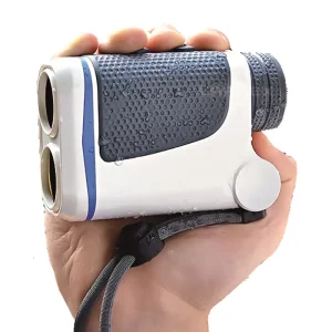 6X HD Optics Portable Waterproof 1000m Long Distance Flap Locking Monocular Laser Rangefinder for Golf