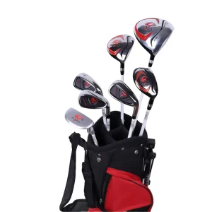 7-Piece Graphite Shaft Junior Golf Club Set with Zinc Iron for Kids Height 90-110cm and Custom Logo MOQ 100