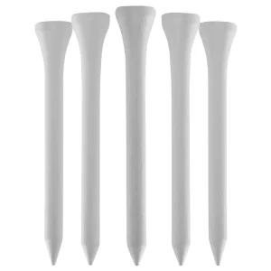70mm Natural White Bamboo Golf Tees 2 3 4″ 10000 Pcs Customized Color and Logo Free Sample Polybag Packing