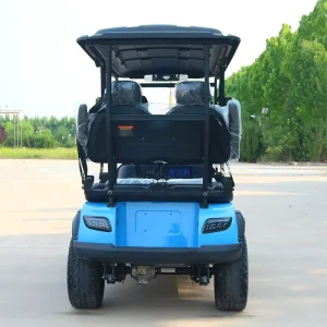 72V Fast Charge Lithium 4 Seater Electric Golf Cart With USB Port for Community Daily Transit