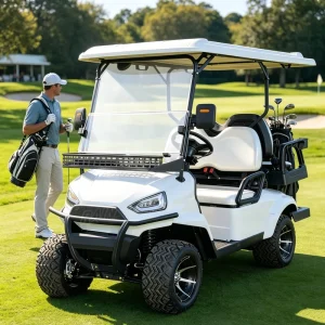 72V Strong Power Electric Golf Cart Anti-Corrosion Aluminum Frame Precision Handling 4 Seater Custom Durable Lifted Buggy Car