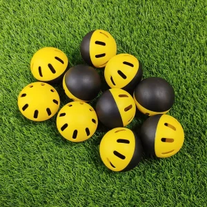 74MM 26 Hole Golf Practice Ball ZG74 Model PE High Elastic Made in China Factory Outlet