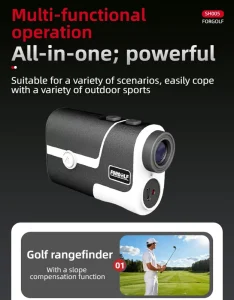 7X Flagpole Lock Sport Vibrating Range Finder Golf Rangefinders Laser Distance 1500 Meter Rangefinder