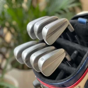 7pcs Forged Golf Iron Set #4-9 PW High Launch Low Spin Irons with Steel Shaft for Intermediate Golfers