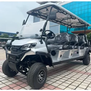 8 Passenger Luxury Electric Golf Cart Utility Buggy Sightseeing Golf Cart
