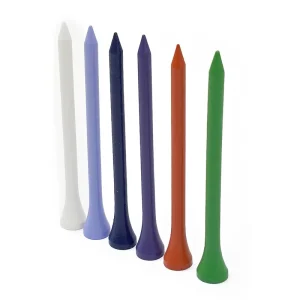 83mm Colorful Wooden Golf Tee with Multi-Colorful Accessories Durable Bamboo Plastic Lawn Repair Tool Length in Stock
