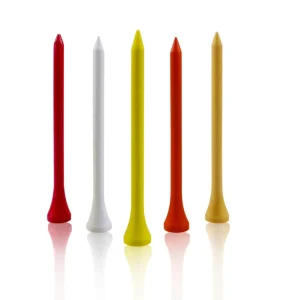 83mm Natural Bamboo Wooden Golf Tees Essential Golf Accessories