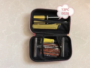 8Pcs Auto Vacuum Tire Repair Tools Set Car Tire Repair Fast Hand Tools for Cars Motorcycles Trucks Golf Carts Small Tractors